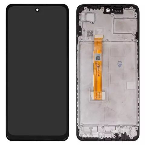 Дисплейний модуль для Oppo A80, з рамкою, High Copy, Black - 1