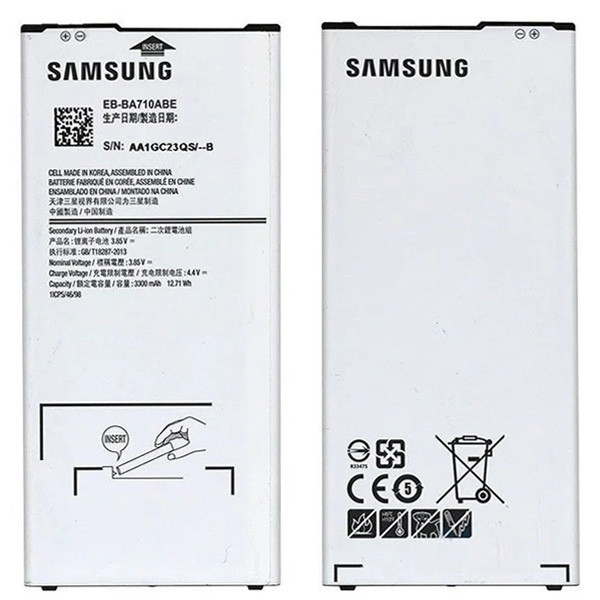 Акумулятор Samsung A710F EB-BA710ABE, Original Quality - 1