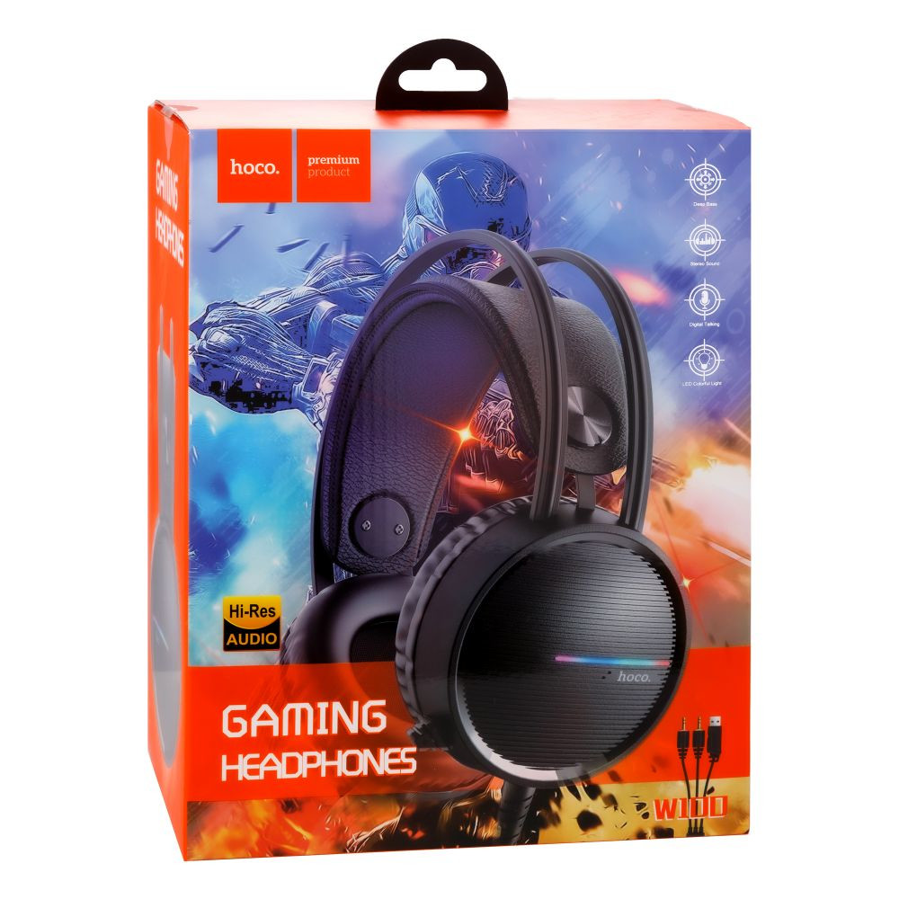 Гарнітура Hoco W100 PC Touring Black - 2