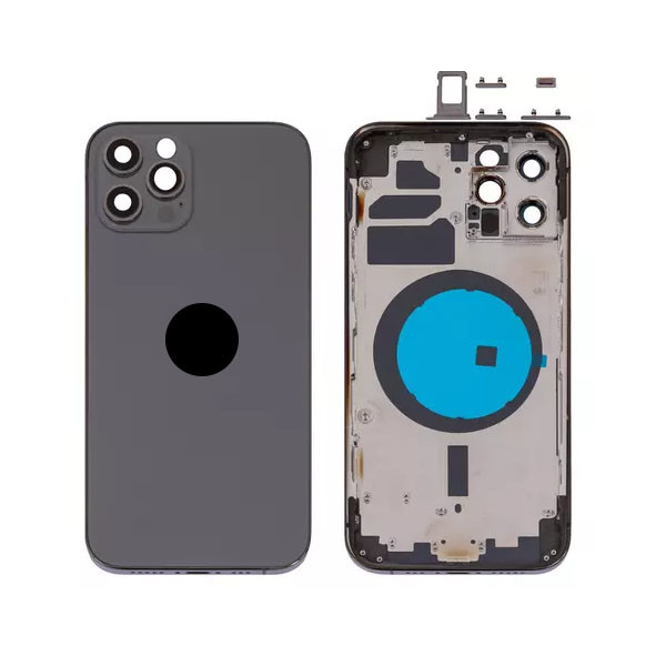 Корпус для iPhone 12 Pro, High Copy, Graphite - 1