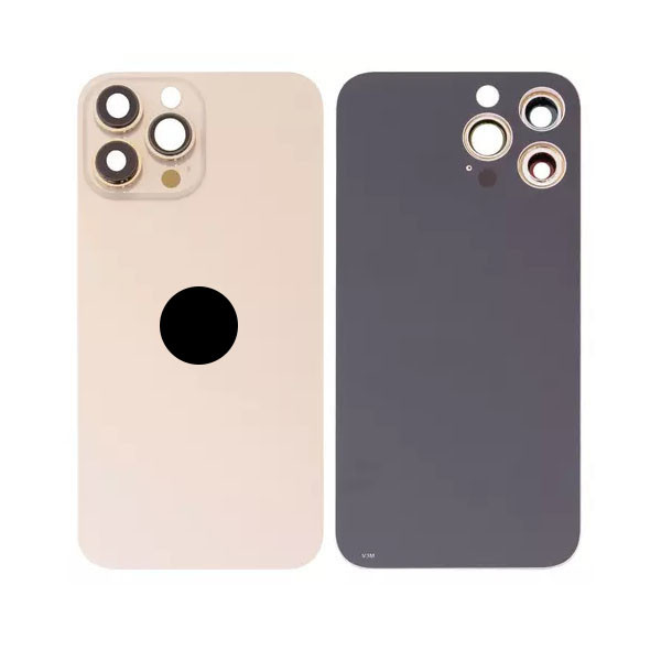 Задня кришка для iPhone 13 Pro Max, Big Hole, Gold - 1