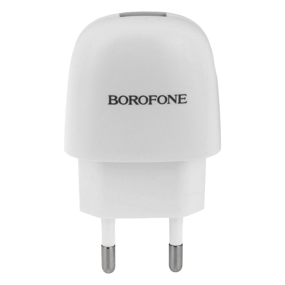 Мережевий Зарядний Пристрій Borofone BA49A, Cable Micro, White - 2