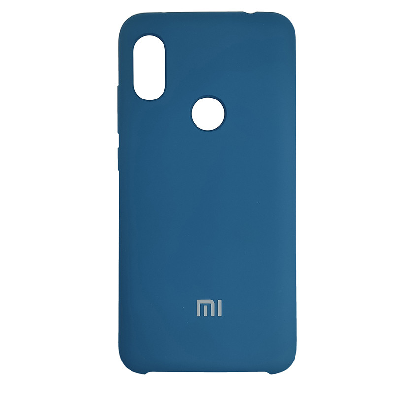 Чохол Silicone Case for Xiaomi Redmi Note 6 Cobalt Blue (40) - 1