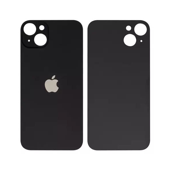 Задня кришка для iPhone 14 Plus, Big Hole, Black - 1
