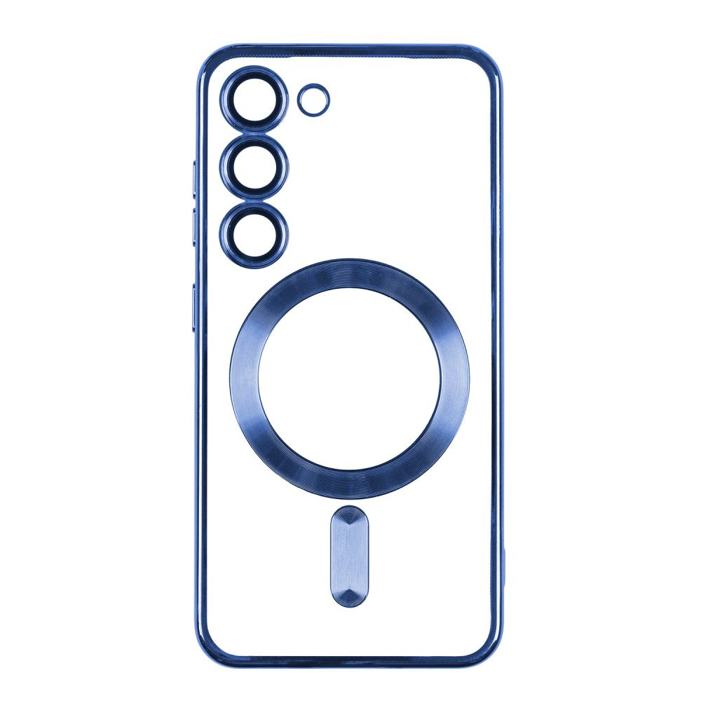 Чохол TPU Metallic Full Camera with Magsafe для Samsung S918 Galaxy S23 Ultra, Gold - 11