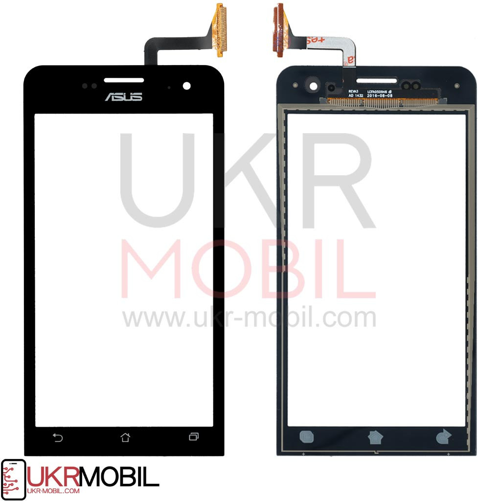 Сенсор (тачскрин) Asus Zenfone 5 A500CG, ZenFone 5 A500KL, ZenFone 5 A501CG, Black - 1