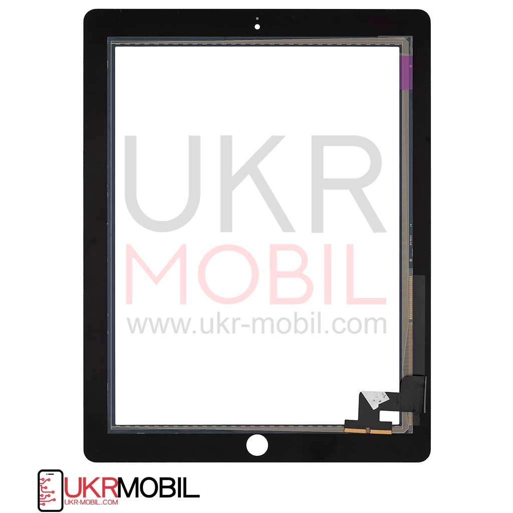Сенсор (тачскрин) Apple iPad 2 (A1395, A1396, A1397), High Copy, Black - 2