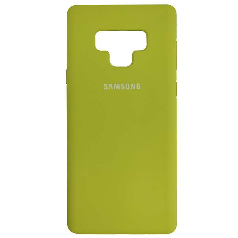 Чохол Silicone Case for Samsung Note 9 Sun Yellow (43) - 1