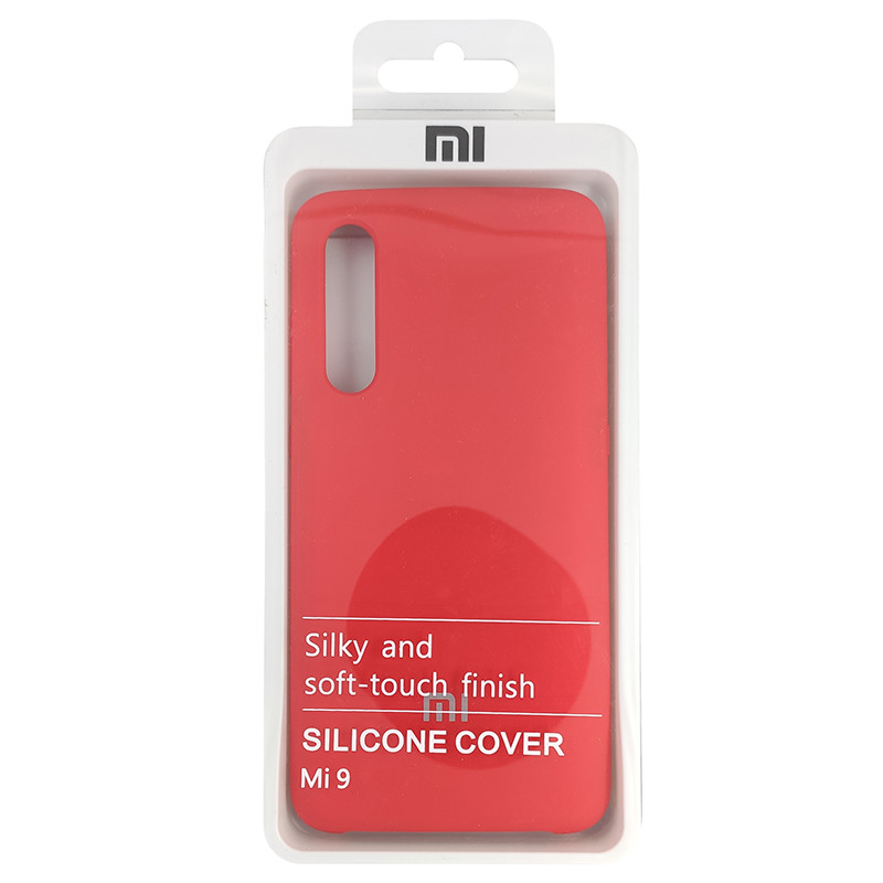 Чохол Silicone Case for Xiaomi Mi 9 Red (14) - 4