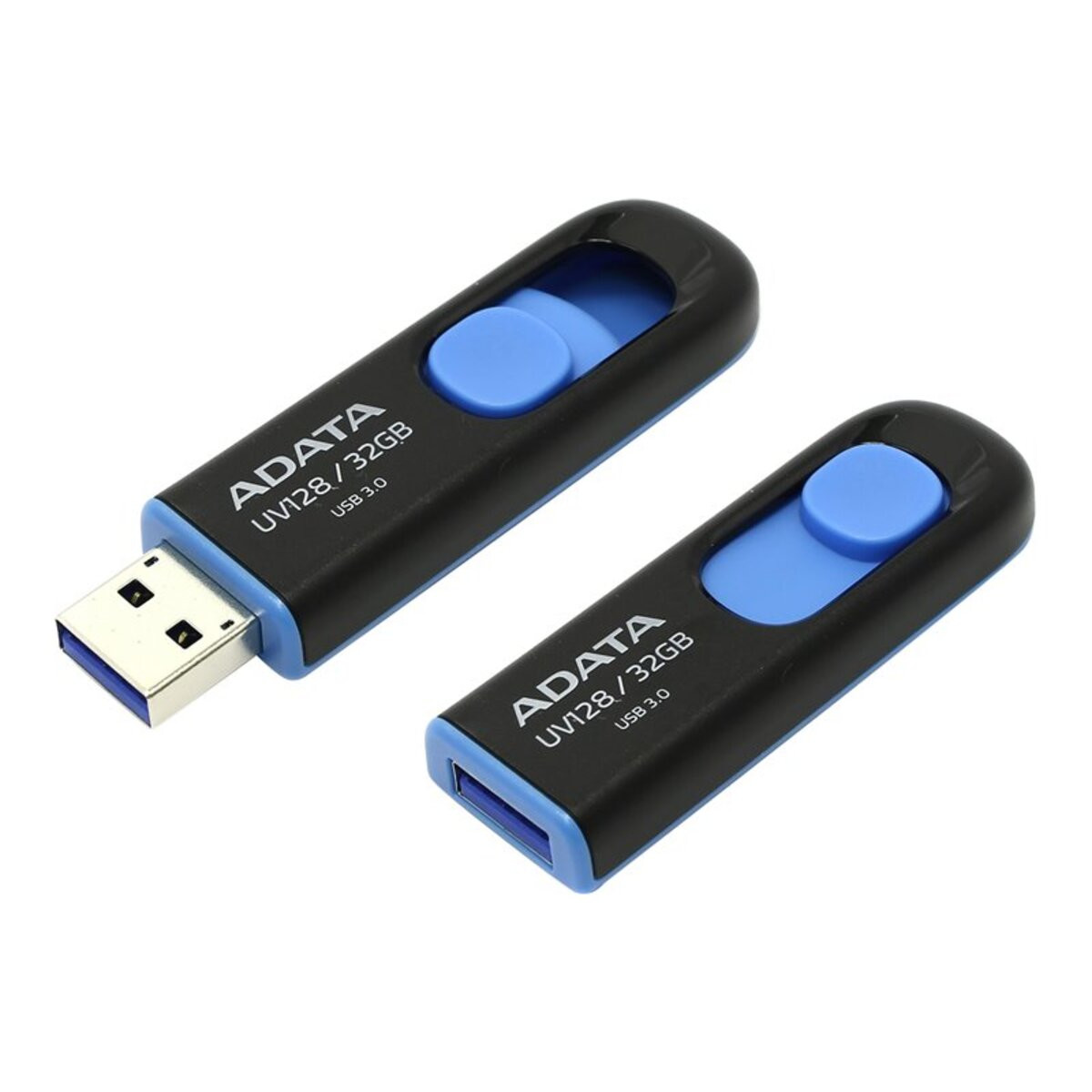 Flash A-DATA USB 3.2 AUV 128 32Gb Black/Blue - 2