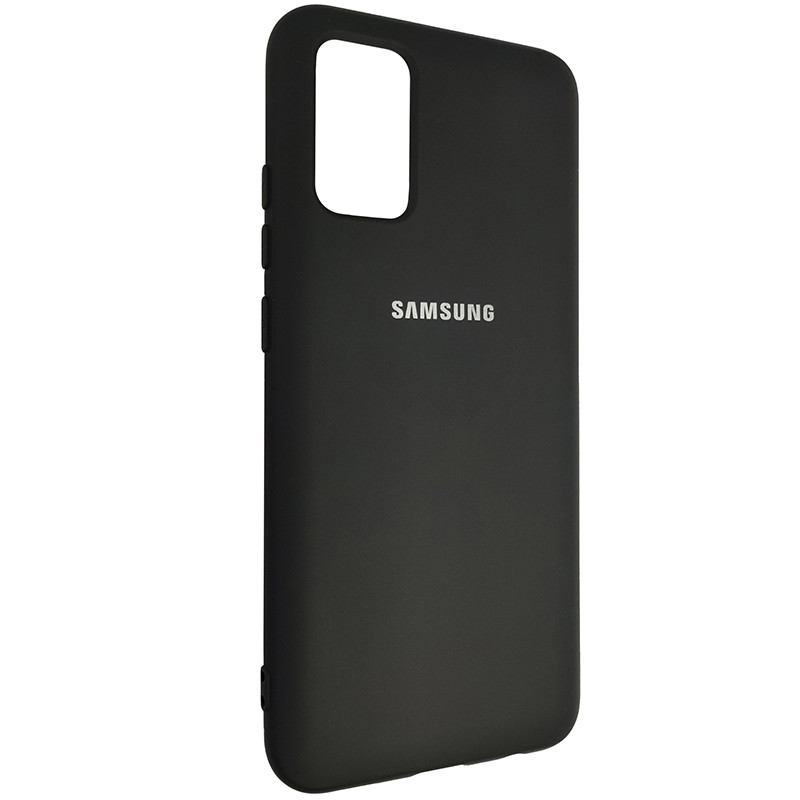 Чохол Silicone Case for Samsung A02s Black (18) - 2