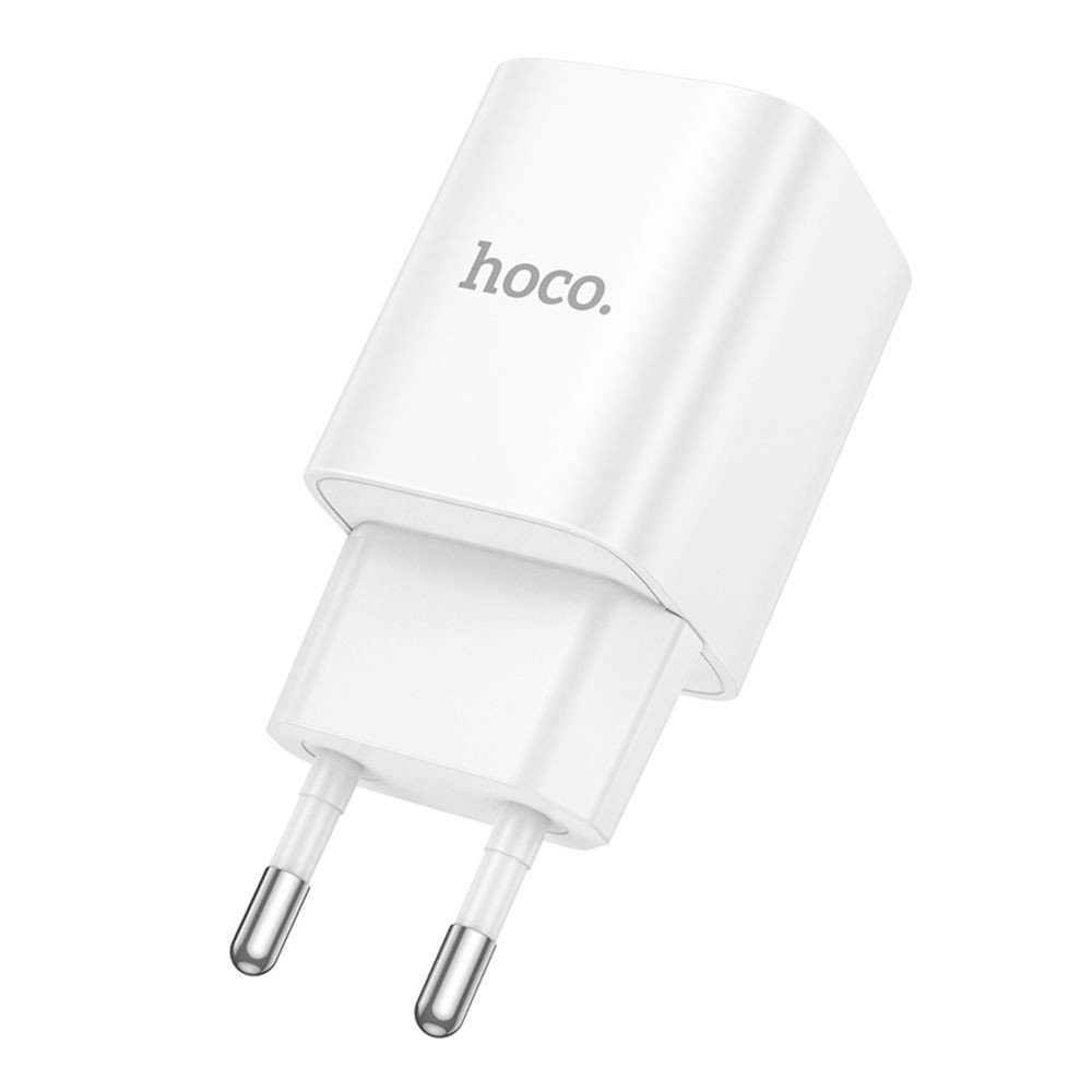 Мережевий зарядний пристрій Hoco C148A, PD 30W, QC 3.0, White - 10