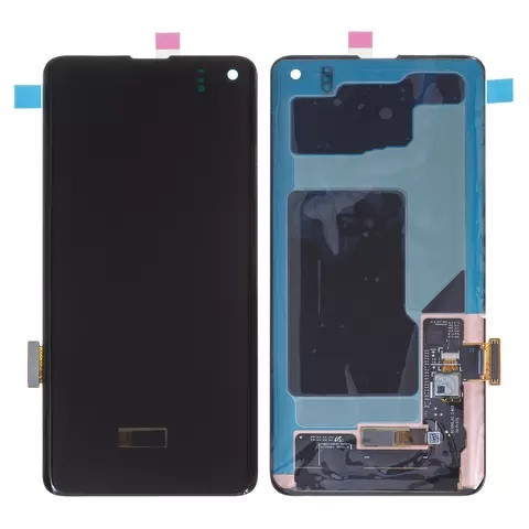 Дисплейний модуль для Samsung G973 Galaxy S10, Original Ref., Black - 1