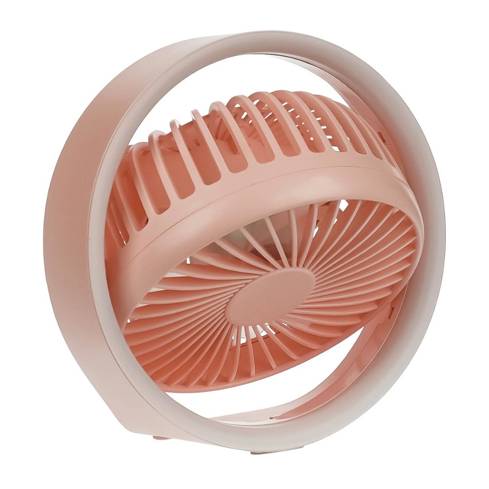 Настільний безпровідний вентилятор GXQC N601, Pink - 6