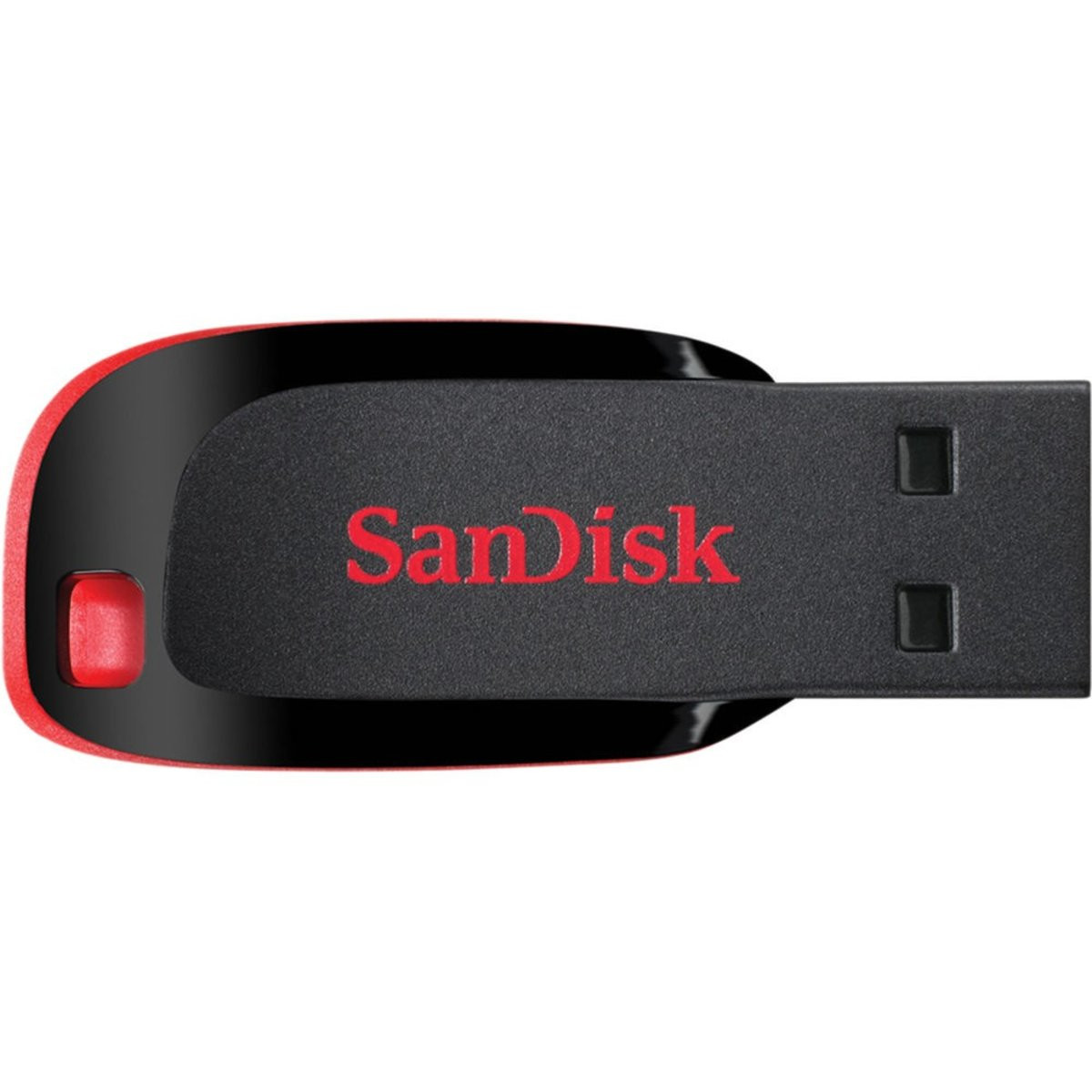 Flash SanDisk USB 2.0 Cruzer Blade 32Gb Black/Red - 6
