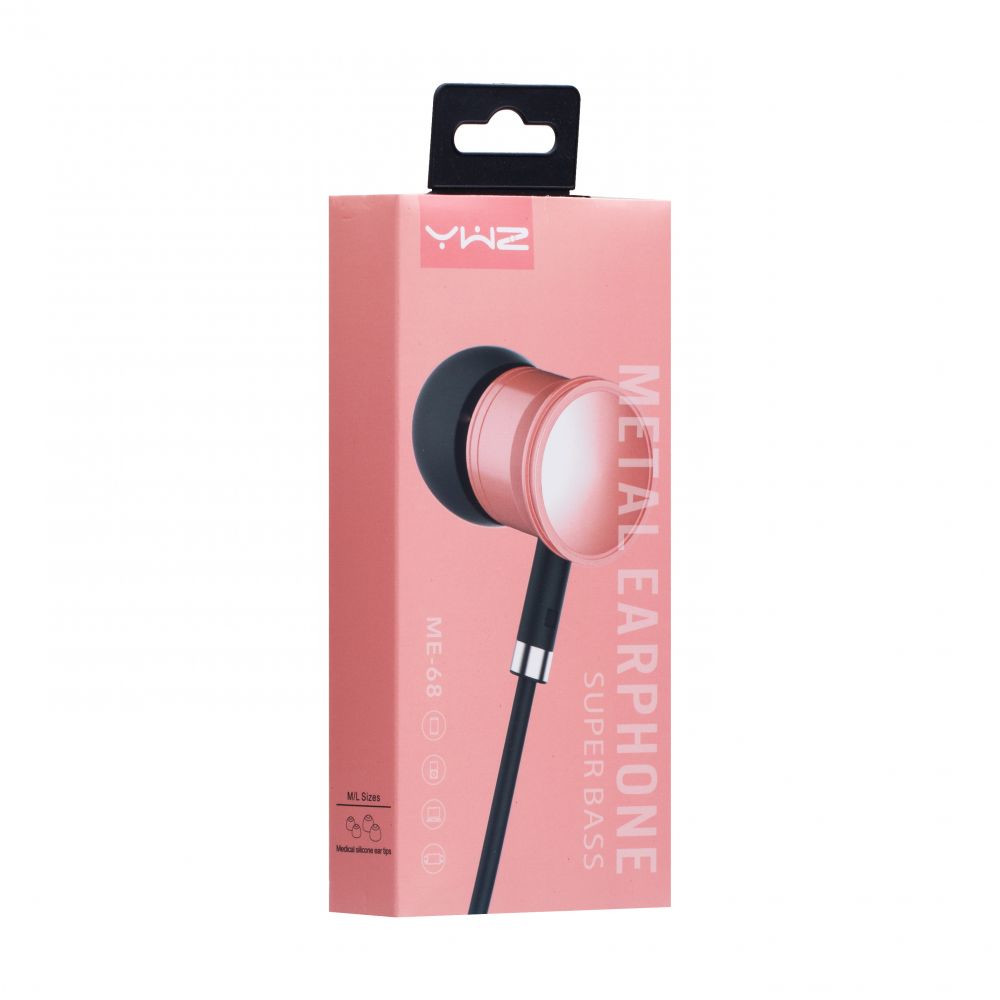 Гарнітура Sonic Sound 1068/ME68 Pink - 5