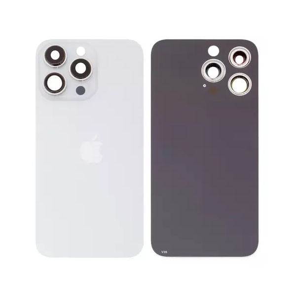 Задня кришка для iPhone 13 Pro, із склом камери, Small Hole, Silver - 1
