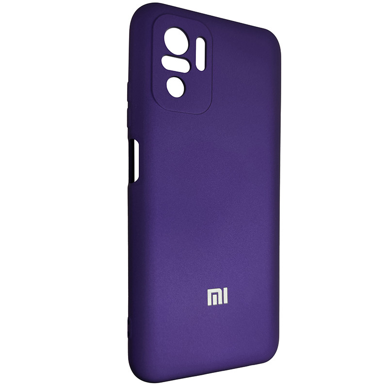 Чохол Silicone Case for Xiaomi Redmi Note 10 Purple (30) - 1