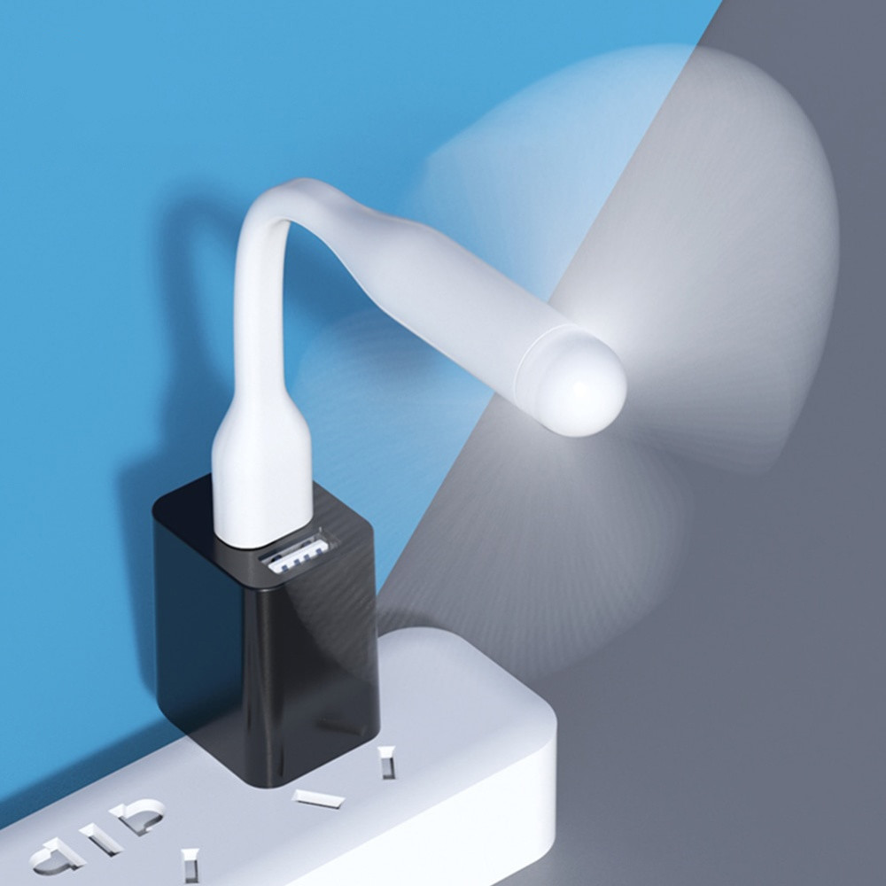 Мобільний вентилятор USB White - 6