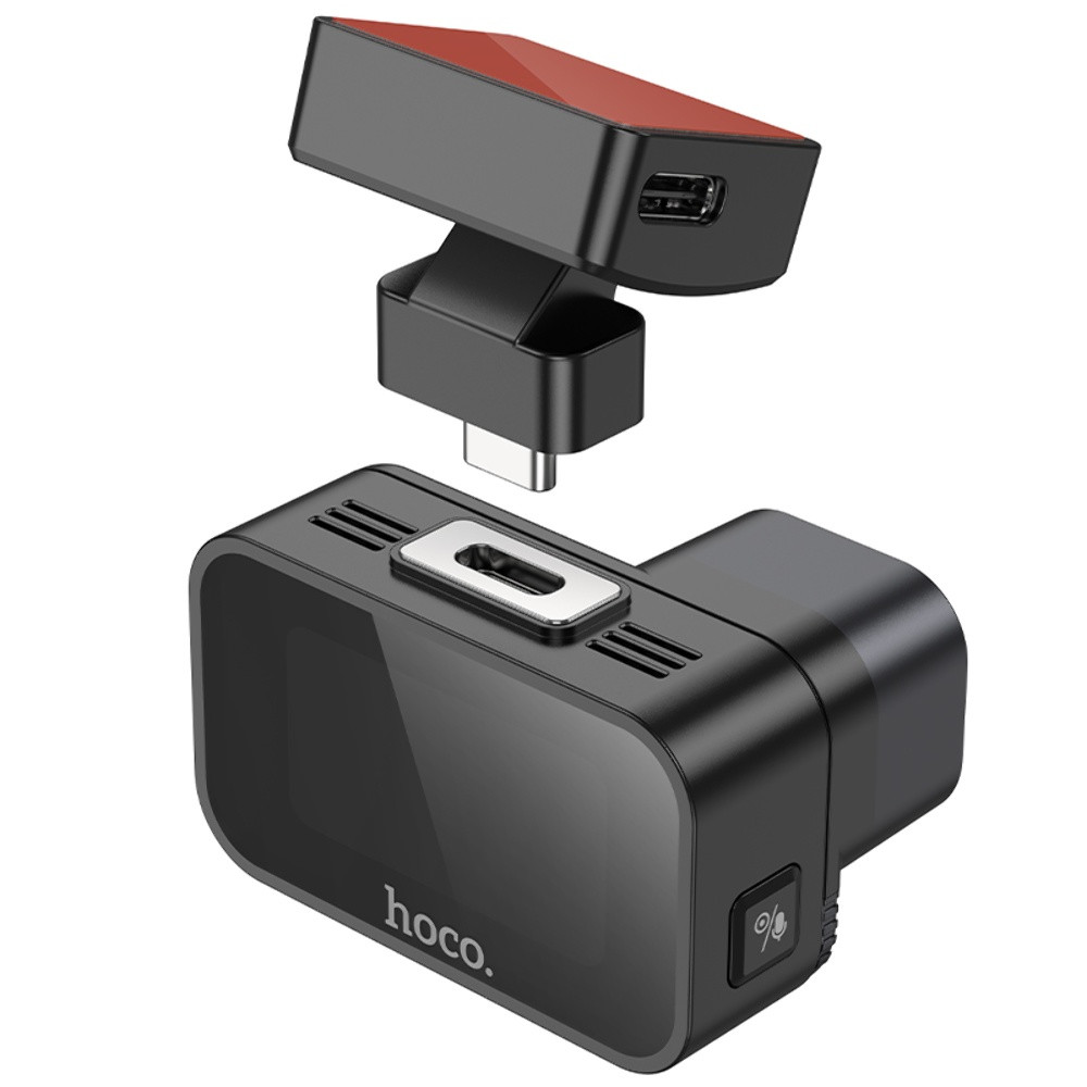 Відеореєстратор Hoco DV10, Wi-Fi, Black - 8