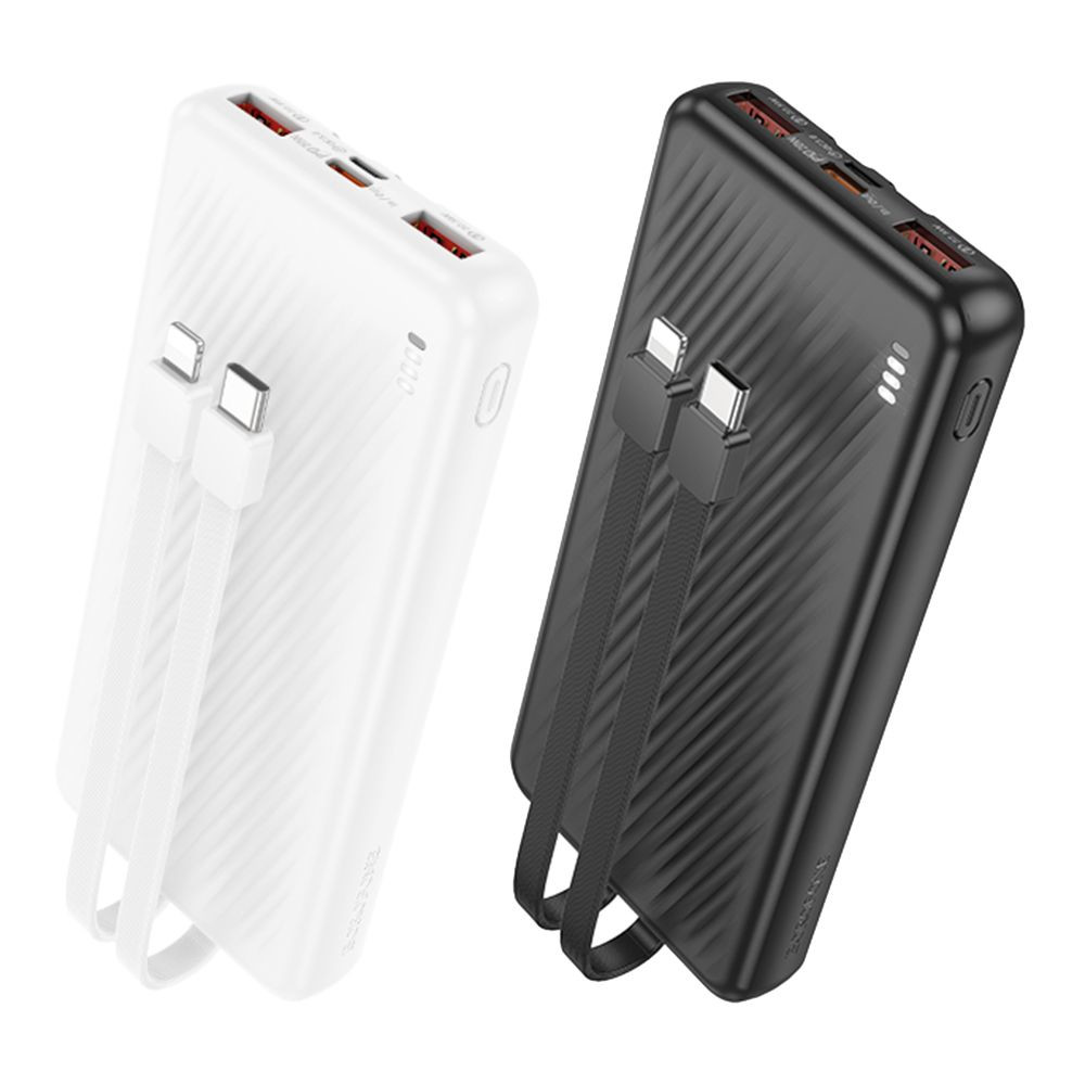 Універсальна мобільна батарея Borofone BJ57 Graceful, QC 3.0 22.5W, PD 20W, 10000 mAh, Black - 2