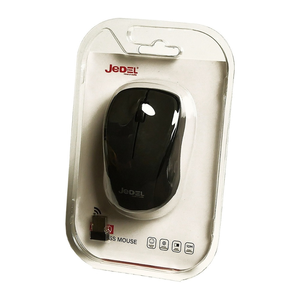 Безпровідна миша Jedel W920 Black - 7