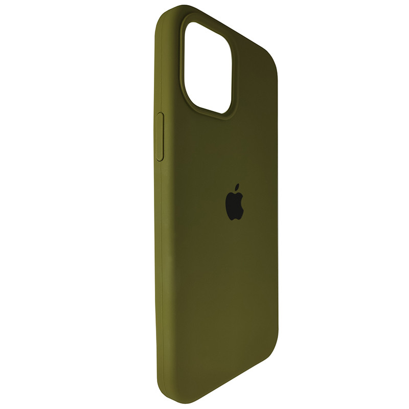 Чохол Copy Silicone Case iPhone 12/12 Pro Dark Green (48) - 3