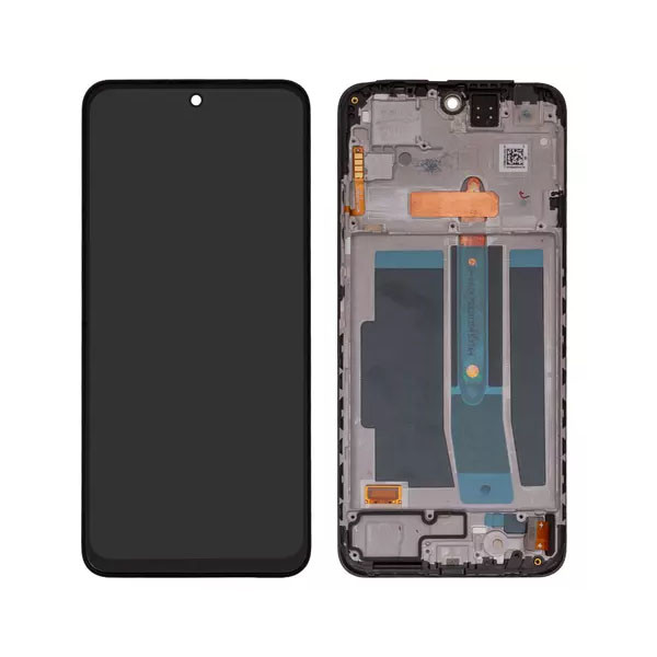 Дисплейний модуль для Xiaomi Poco M4 Pro 4G, Redmi Note 11, з рамкою, Original PRC, Black - 1