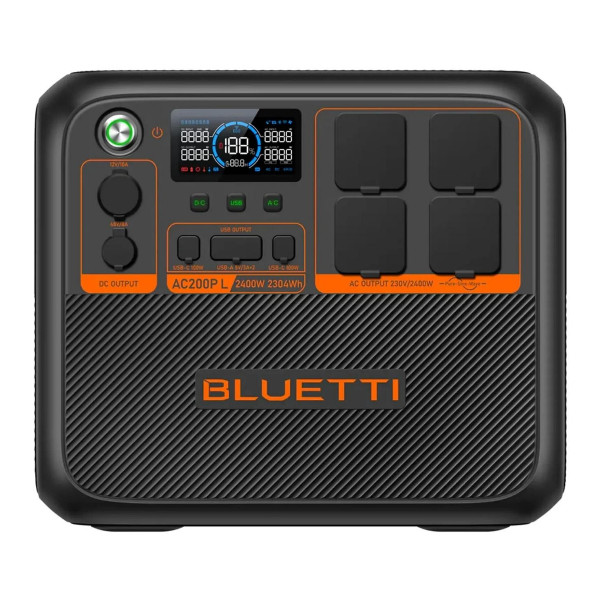 Портативна зарядна станція Bluetti AC200PL, 2400W, 2304Wh - 1