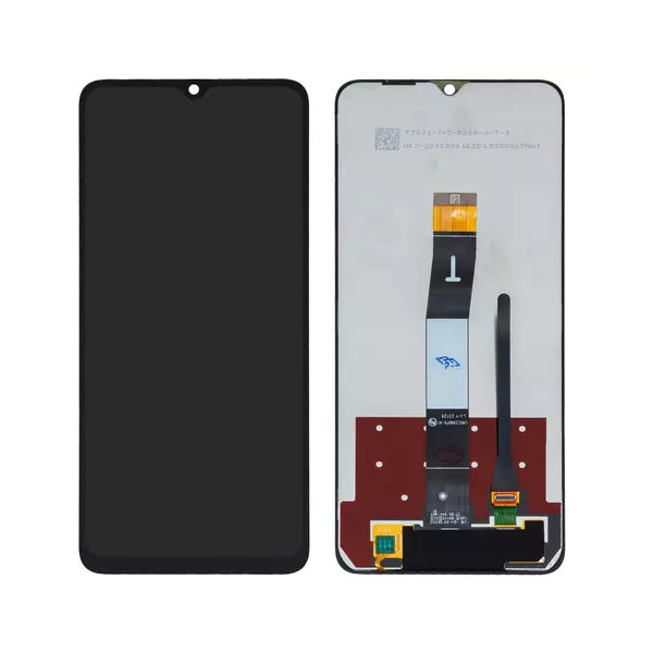 Дисплейний модуль для Xiaomi Poco C55, Redmi 11A, Redmi 12C, Original PRC, Black - 1