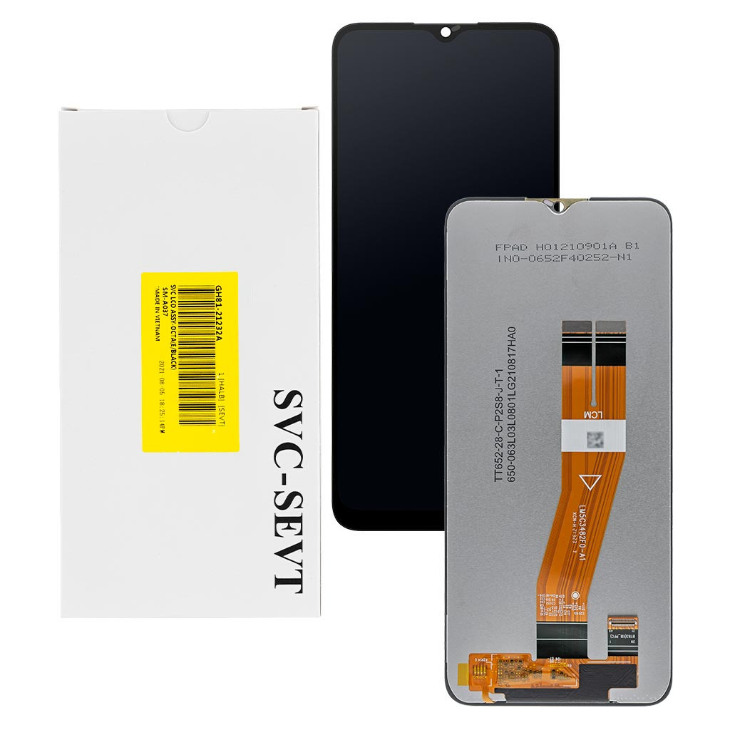 Дисплейний модуль Samsung A037 Galaxy A03s, GH81-21232A, Service Pack Original - 1