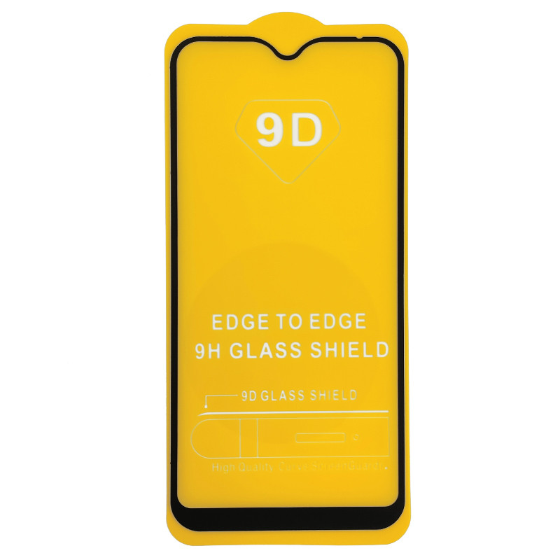 Захисне скло Full Glue Exclusive для Samsung M30s M307 - (0,2mm) Black - 1