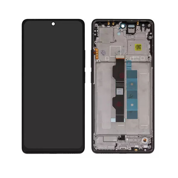 Дисплейний модуль для Xiaomi Poco M6 Pro 4G, Redmi Note 13 Pro 4G, з рамкою, Сopy, TFT, Black - 1
