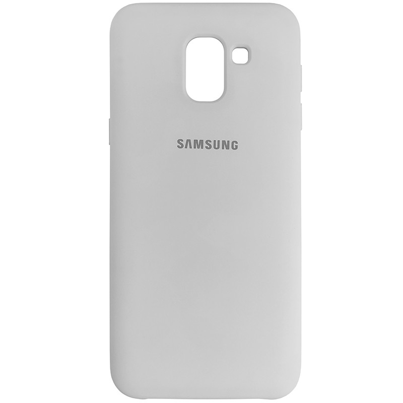 Чохол Silicone Case for Samsung J600 White (9) - 1