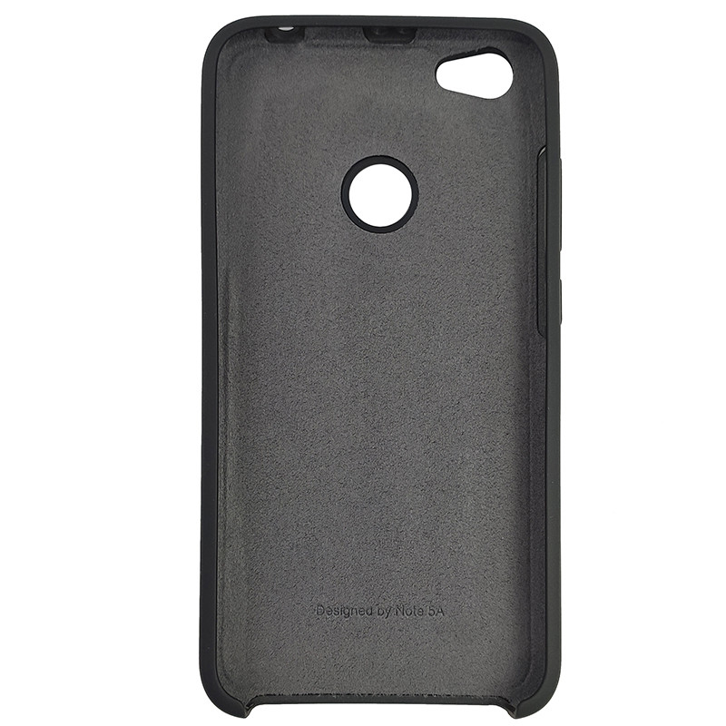 Чохол Silicone Case for Xiaomi Redmi Note 5A Black (18) - 3