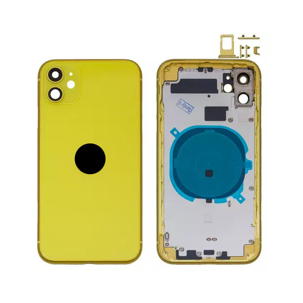 Корпус для iPhone 11, High Copy, Yellow - 1