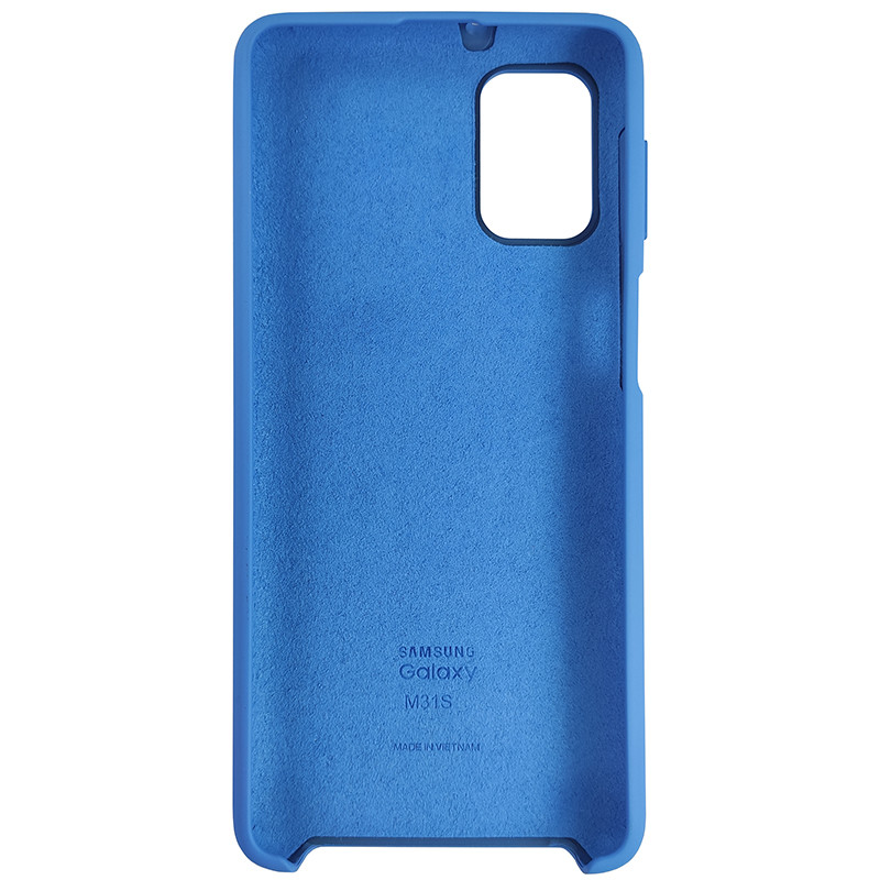 Чохол Silicone Case for Samsung M31s Blue (3) - 3