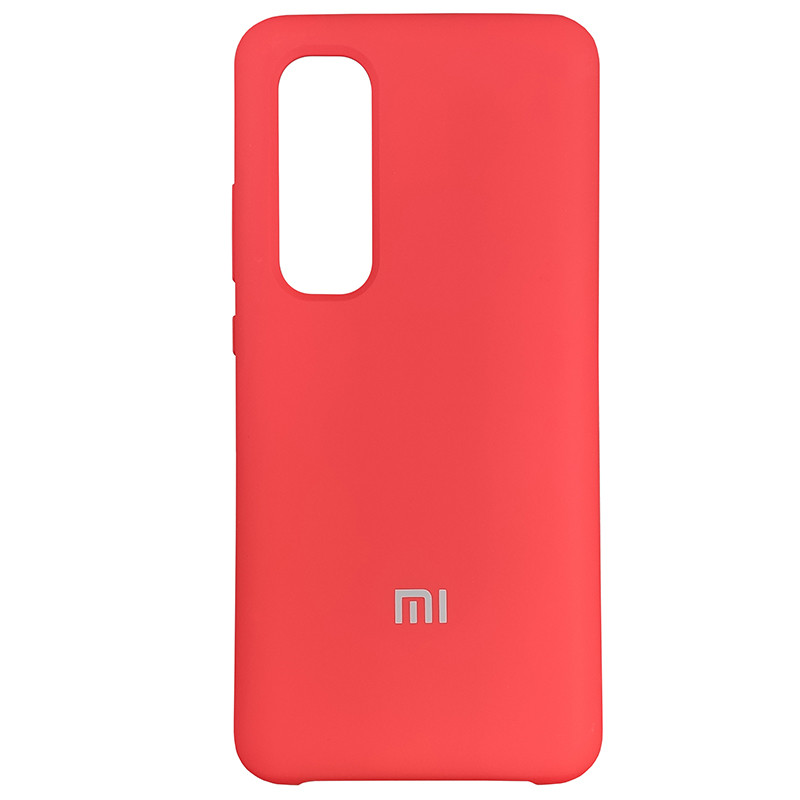 Чохол Silicone Case for Xiaomi Mi Note 10 Lite Red (14) - 1
