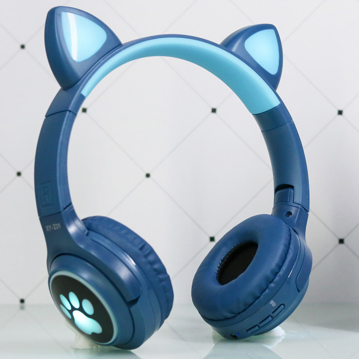 Безпровідна гарнітура Cat Ear XY-231 Wireless Dark Blue - 1
