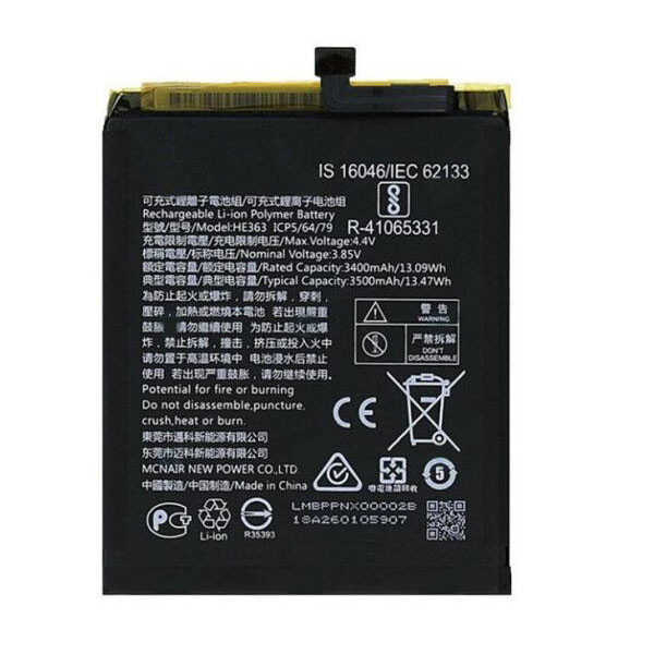 Акумулятор Original Nokia 3.1 Plus, HE363 - 1