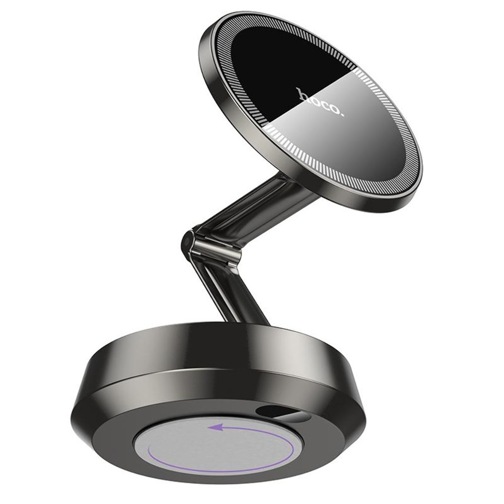 Автотримач Hoco H83, магнітний Metal Grey - 3