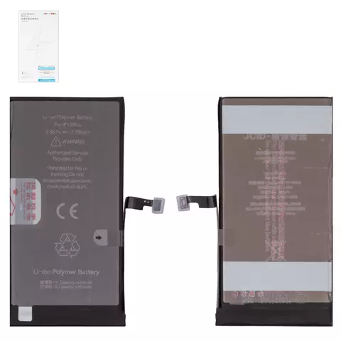 Акумулятор iPhone 15 Plus, High Capacity, 4650 mAh, JCID - 1