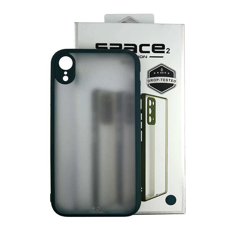 Чохол Space 2 Smoke Case for iPhone XR Green - 1
