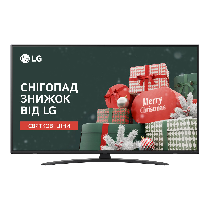 Телевізор LED LG 43NANO81A6A, Smart TV, Wi-Fi, 3840x2160 - 1