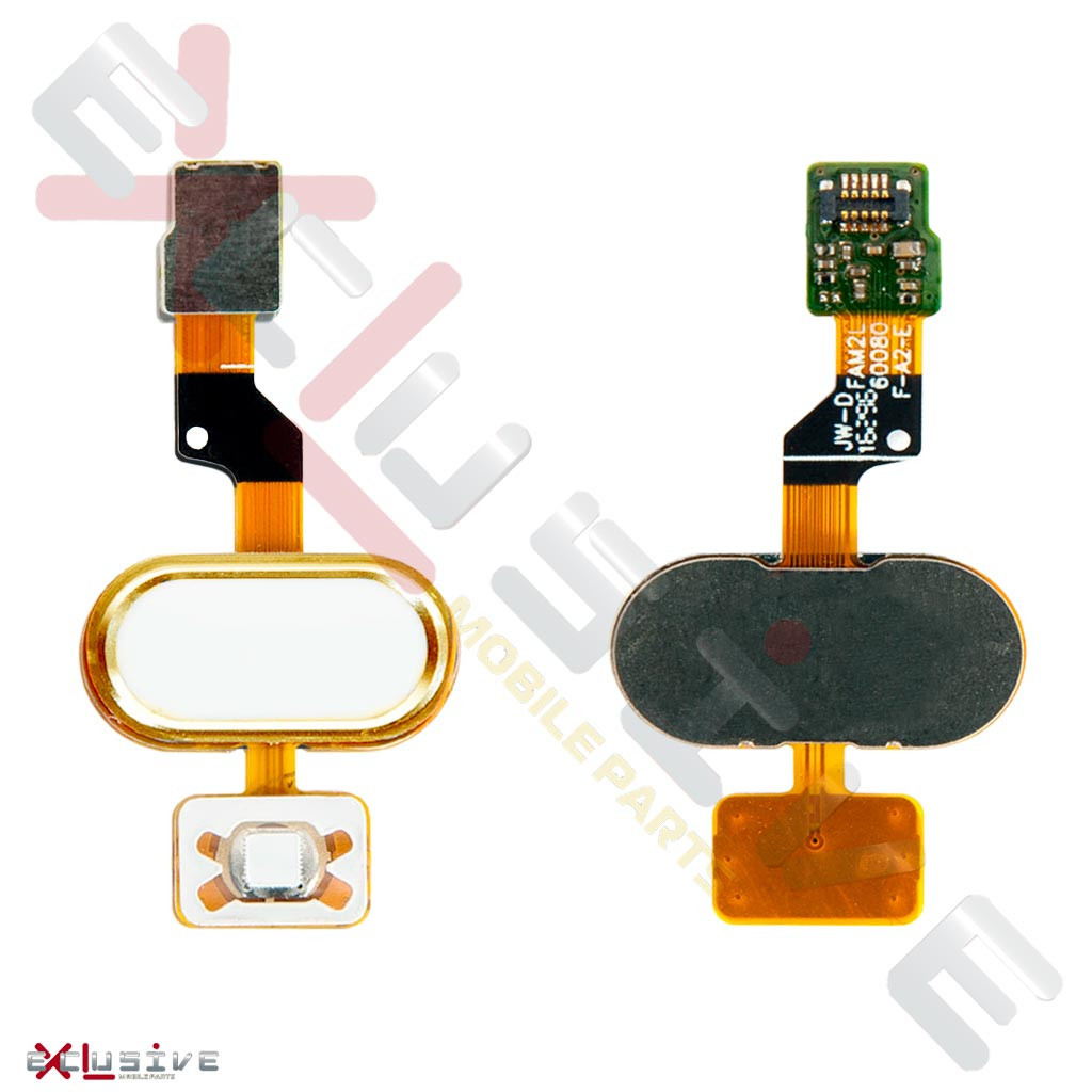 Шлейф Meizu M3s Y685 с кнопкой Home Gold Original - 1