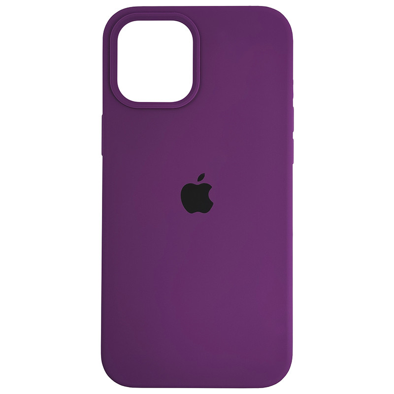 Чохол Copy Silicone Case iPhone 12/12 Pro Purpule (45) - 1