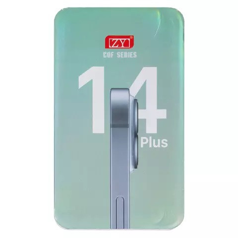 Дисплейний модуль для iPhone 14 Plus, Copy, TFT, ZY, LTPS FHD, Black - 2