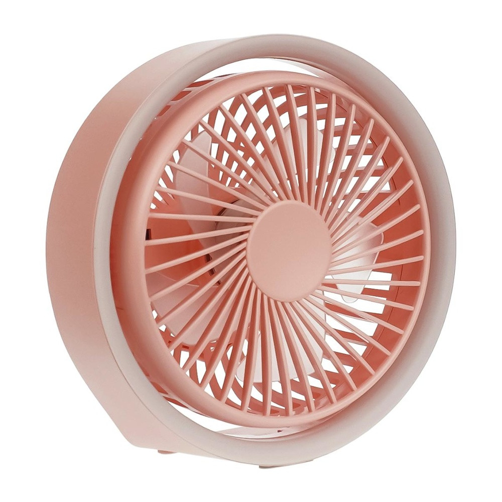 Настільний безпровідний вентилятор GXQC N601, Pink - 9