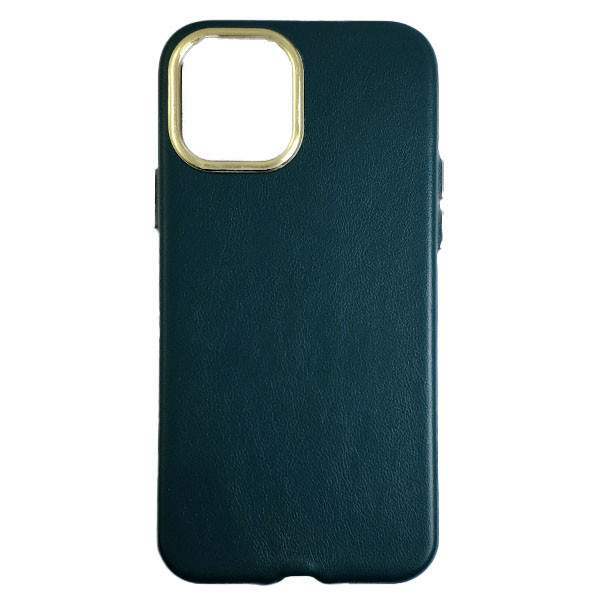 Чохол Leather Case iPhone 12 Pro Max Green - 1
