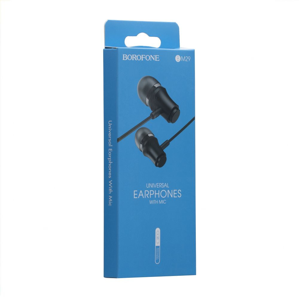 Гарнітура Borofone BM29 Black - 2